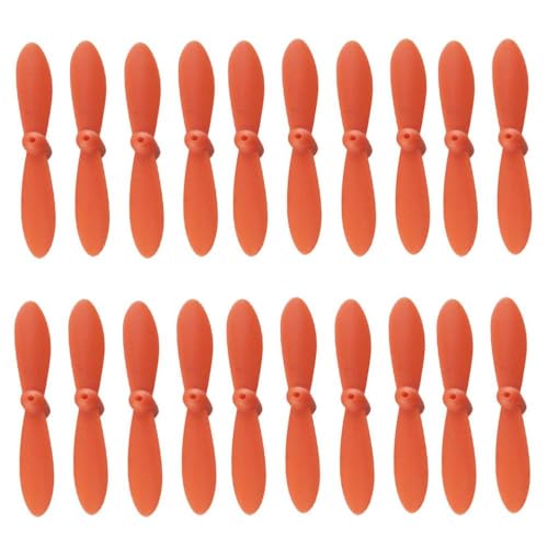 Multicolor -Ersatzpropeller -Set Kompatibel mit kompatible Drohnen 20/40pcs Air -Crew -Backup -Zubehör(20pcs Orange) von DPLBAZHC