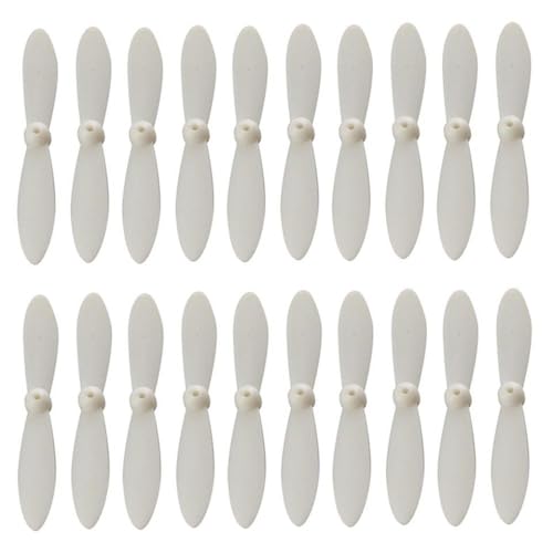 Multicolor -Ersatzpropeller -Set Kompatibel mit kompatible Drohnen 20/40pcs Air -Crew -Backup -Zubehör(20pcs White) von DPLBAZHC