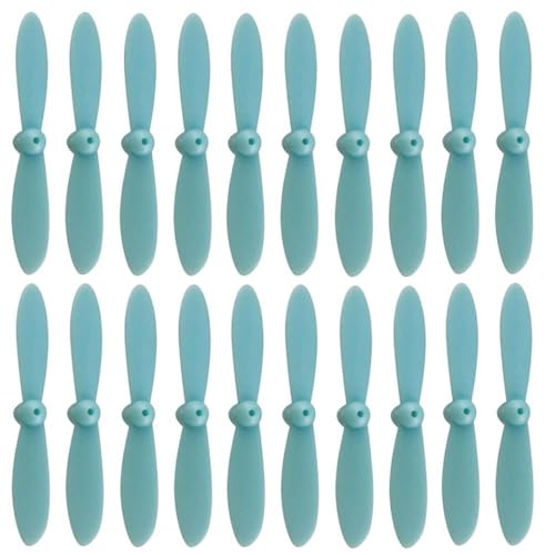 Multicolor -Ersatzpropeller -Set für kompatible Drohnen 20/40pcs Air -Crew -Backup -Zubehör(20pcs Blue) von DPLBAZHC