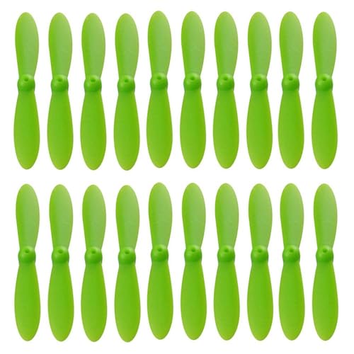Multicolor -Ersatzpropeller -Set für kompatible Drohnen 20/40pcs Air -Crew -Backup -Zubehör(20pcs Green) von DPLBAZHC