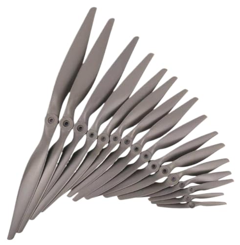 Nylon Propeller 2PCS 4,75-17 Zoll E-Prop-kompatibel mit verschiedenen Größen 5x5 6x4 8x6 10x7 11x5.5 12x6 13x6.5 14x7 15 16 17x8 Kompatibel mit Modellflugzeuge(2pcs 5X5E) von DPLBAZHC