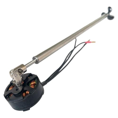 Pinsel ohne Unterwasser-Triebwerk Motor Kit Kompatibel mit RC-Boote Rov Roboter und U-Boote 2-4S mit 3-Propeller Pinsel ohne Unterwasser-Triebwerk Motor Kit Kompatibel mit RC-Boote Rov Roboter und U-Boote 2-4S mit 3-Propeller von DPLBAZHC