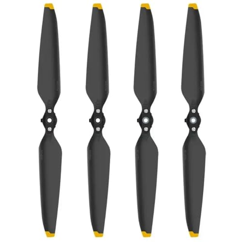 Propeller für leichte Schnellfreisetzungen für 3 Pro und 3 klassisches faltbares Zubehör(Golden 2 Pairs) von DPLBAZHC