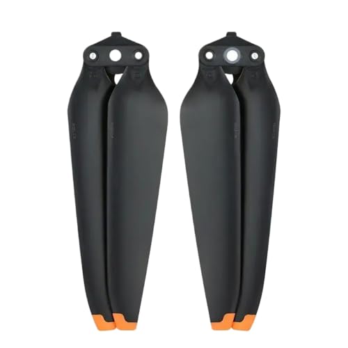 Propeller für leichte Schnellfreisetzungen für 3 Pro und 3 klassisches faltbares Zubehör(Orange 1 Pair) von DPLBAZHC