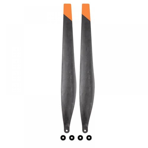 Propeller landwirtschaftlicher Drohnen -Propeller kompatibel mit T20P T40 T50 Serie Kohlefaser Kunststoff Mix CW CCW Propellers Accessoires(2pcs U5413 CCW) von DPLBAZHC
