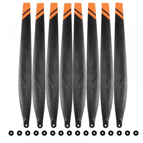 Propeller landwirtschaftlicher Drohnen -Propeller kompatibel mit T20P T40 T50 Serie Kohlefaser Kunststoff Mix CW CCW Propellers Accessoires(Set of 8pcs L5415) von DPLBAZHC