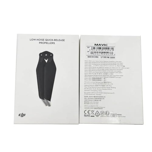 Propeller mit niedrigem Nutzen mit Pro-Platin-Silber-Drohnen-Zubehör 8331 kompatibel(2 Pairs Silver) von DPLBAZHC
