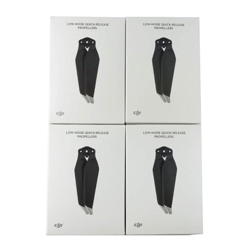 Propeller mit niedrigem Nutzen mit Pro-Platin-Silber-Drohnen-Zubehör 8331 kompatibel(4 Pairs Silver) von DPLBAZHC