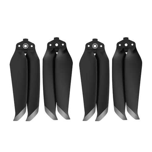Propeller von Schnellfreisetzungen Kompatibel mit Air 2s Air 2 niedrig Geräuschpaddelflügel -Lüfter Ersatzzubehör(Black Silver 4pcs) von DPLBAZHC