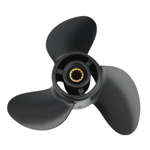Universal 3 Außenborder -Propeller -Marine -Motorteil Kompatibel mit Verschiedene 4 PS 5 PS 6 PS -Modelle, die mit 12 Spline -Bootsschrauben 7,8x9 kompatibel sind Universal 3 Außenborder -Propeller -Marine -Motorteil Kompatibel mit Verschiedene 4 PS 5 PS 6 PS -Modelle, die mit 12 Spline -Bootsschrauben 7,8x9 kompatibel sind von DPLBAZHC