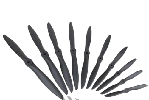 Universal JXF Serie 7 bis 16 Zoll Nylonpropeller Kompatibel mit Ölmotoren Verschiedene Größen 7x4 8x4 9x5 11 12 13 14 15 16x6 13x8 14x8 8040 9050(4PCS 9X5) von DPLBAZHC