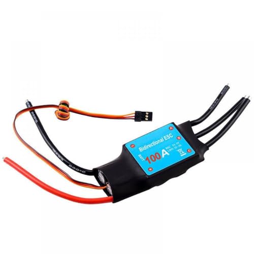 Universelle 12A-200A Bidirektionale bürstenlose ESC Kompatibel mit RC-Autos und pneumatische Unterwasserpropeller(100A (2-6S)) von DPLBAZHC