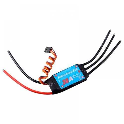 Universelle 12A-200A Bidirektionale bürstenlose ESC Kompatibel mit RC-Autos und pneumatische Unterwasserpropeller(30A (2-3S)) von DPLBAZHC