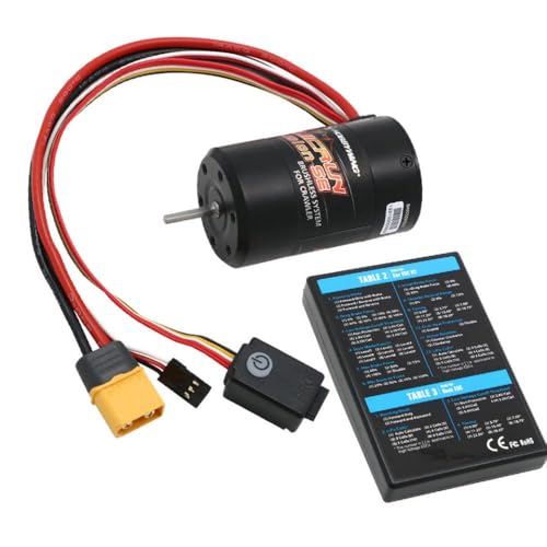 Universeller bürstenloser Motor 1200kV 1800kV mit integriertem 40A ESC für 1/10 1/8 RC -Fahrzeuge(1800KV Motor Card) von DPLBAZHC