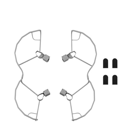 Zubehör -Kit Kompatibel mit kompatible 3 Pro -Objektivkappen -Propeller -Guard Faltbarer Erweiterung Beinhalter -Fahrwerk Kompatibel mit 3 Combo(Propeller Guard) von DPLBAZHC