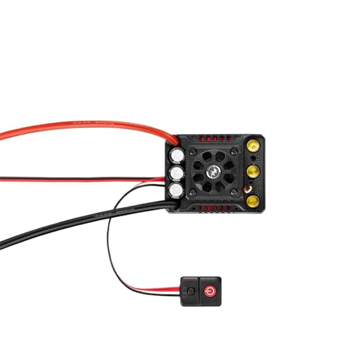 wasserdichte bürstenlose ESC Kompatibel mit 1/8 RC kompatibel mit Quicrun WP 8 BL150 G2 3-6S Sensorloser Speed ​​Controller(WP 8BL150 G2 ESC) von DPLBAZHC