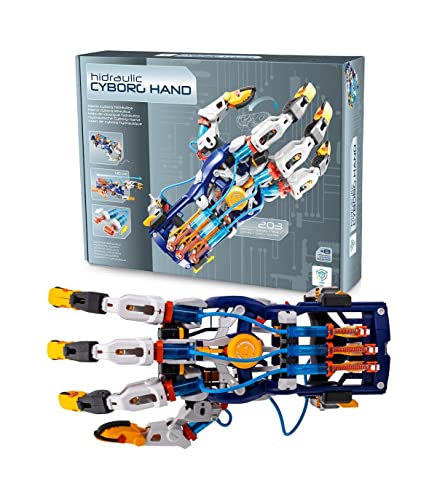 Deqube 925D00113 - Cyborg Hydraulische Hand - simuliert echte Bewegungen - Verschiedene Grifftechniken - Hydraulische Energie - einstellbar auf verschiedene Handgrößen - für Rechts- und Linkshänder Deqube 925D00113 - Cyborg Hydraulische Hand - simuliert echte Bewegungen - Verschiedene Grifftechniken - Hydraulische Energie - einstellbar auf verschiedene Handgrößen - für Rechts- und Linkshänder von DQB DeQUBE