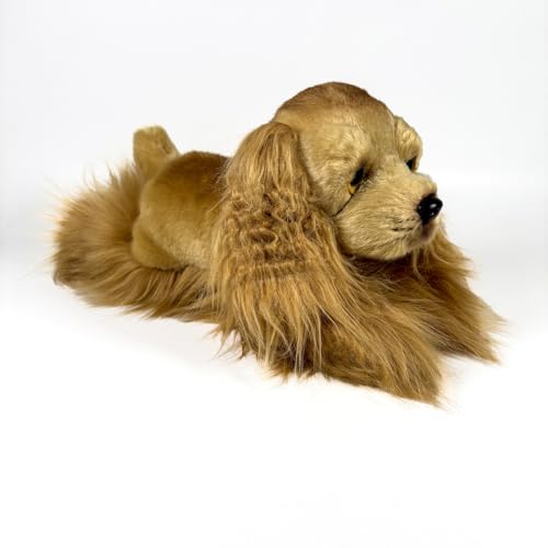 Fundación Bocalan Plüschtier, Cocker Spaniel, liegend, 25 cm, ab 0 Monaten (DeQube 939D00297) von DQB DeQUBE