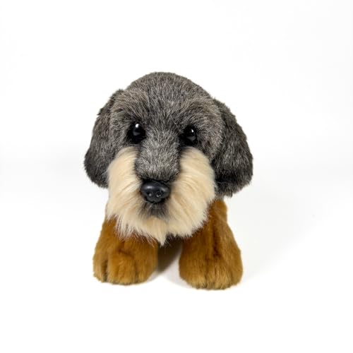 Fundación Bocalan Plüschtier, Dackel, liegend, 25 cm, ab 0 Monaten (DeQube 939D00293) von DQB DeQUBE