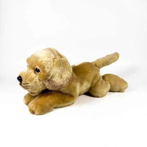 Fundación Bocalan Plüschtier, Labrador Zimt, liegend, 25 cm, ab 0 Monaten (DeQube 939D00285) von DQB DeQUBE