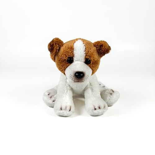 Fundación Bocalan Plüschtier Jack Russell Terrier, sitzend, 12 cm, ab 0 Monaten (DeQube 939D00258) von DQB DeQUBE