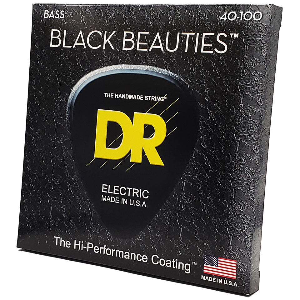 DR Strings Black Beauties BKB-40 .40-100 Saiten E-Bass DR Strings Black Beauties BKB-40 .40-100 Saiten E-Bass von DR Strings