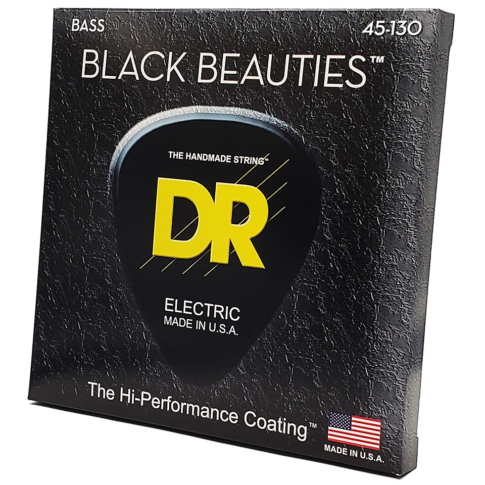 DR Strings Black Beauties BKB5-130 Saiten E-Bass von DR Strings