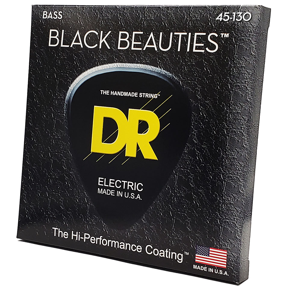 DR Strings Black Beauties BKB5-130 Saiten E-Bass DR Strings Black Beauties BKB5-130 Saiten E-Bass von DR Strings