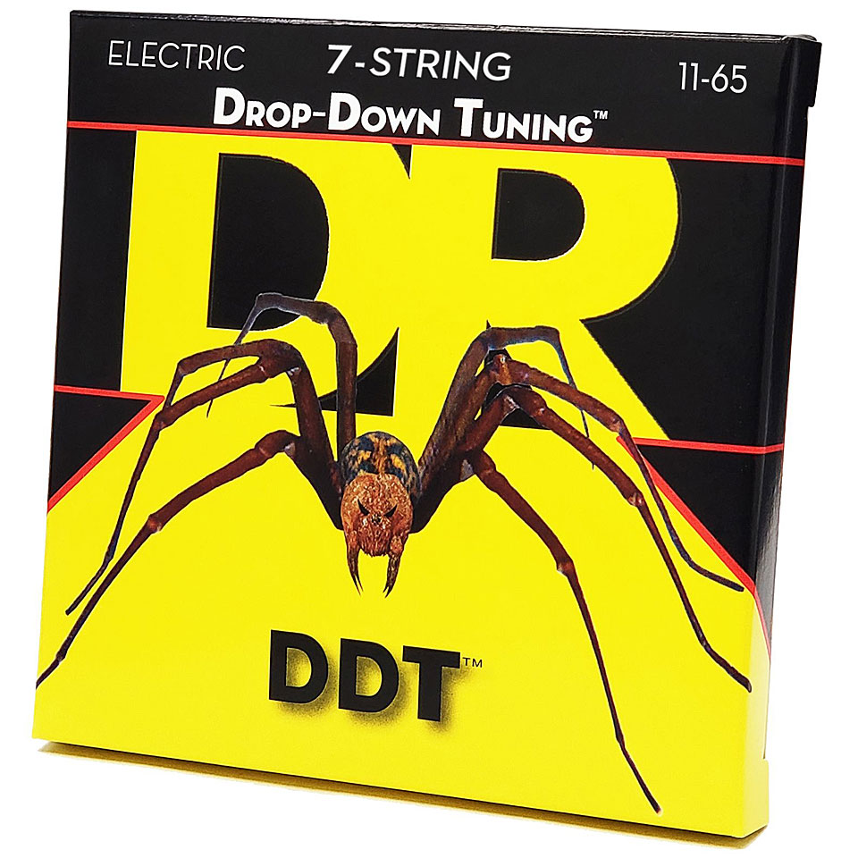 DR Strings Drop-Down Tuning 7 String DDT7 11-65 Extra Heavy Saiten von DR Strings