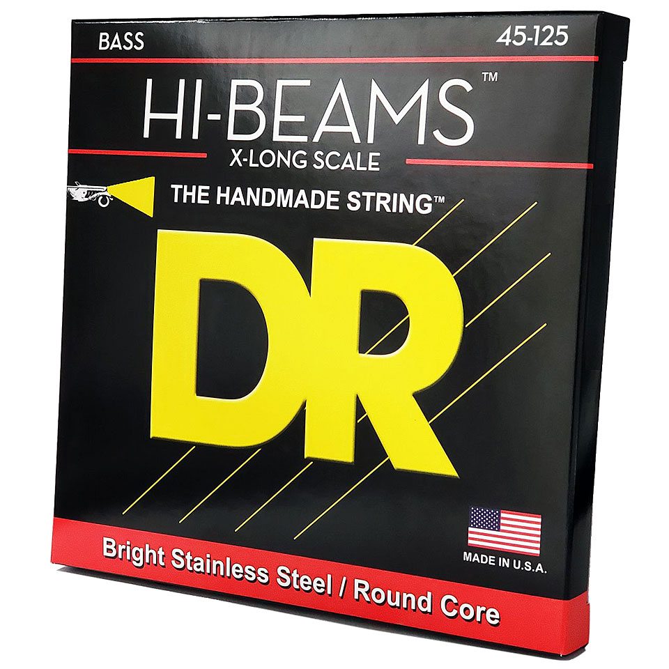 DR Strings Hi-Beams LMR5-45 .045-125 Saiten E-Bass DR Strings Hi-Beams LMR5-45 .045-125 Saiten E-Bass von DR Strings