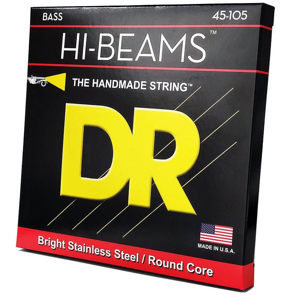 DR Strings Hi-Beams MR-45 .045-105 Saiten E-Bass DR Strings Hi-Beams MR-45 .045-105 Saiten E-Bass von DR Strings