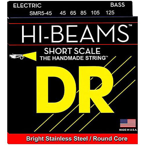 DR Strings Hi-Beams SMR5-45 .045-125 Saiten E-Bass von DR Strings