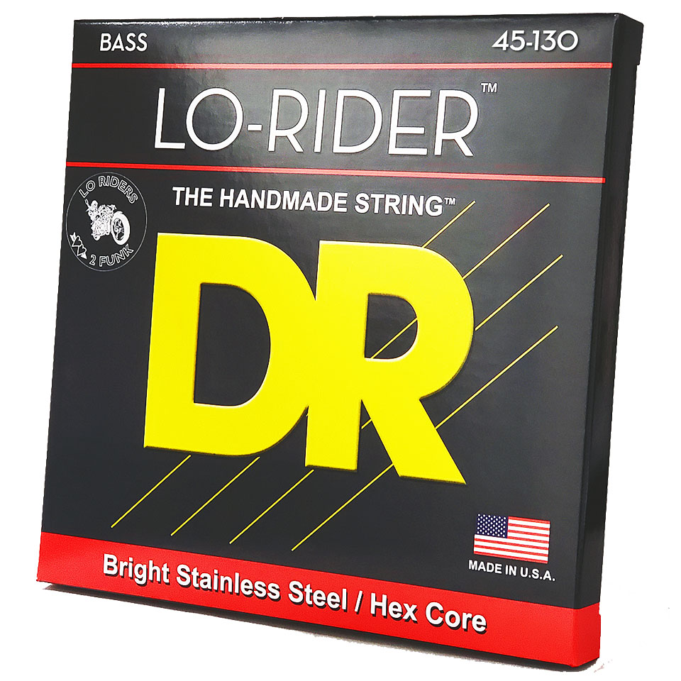 DR Strings Lo-Rider MH5-130 .045-130 Saiten E-Bass DR Strings Lo-Rider MH5-130 .045-130 Saiten E-Bass von DR Strings