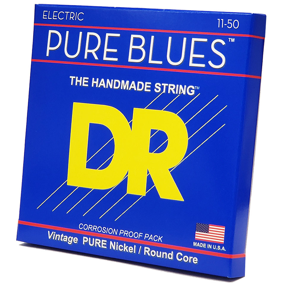 DR Strings Pure Blues PHR-11 Heavy Saiten E-Gitarre DR Strings Pure Blues PHR-11 Heavy Saiten E-Gitarre von DR Strings