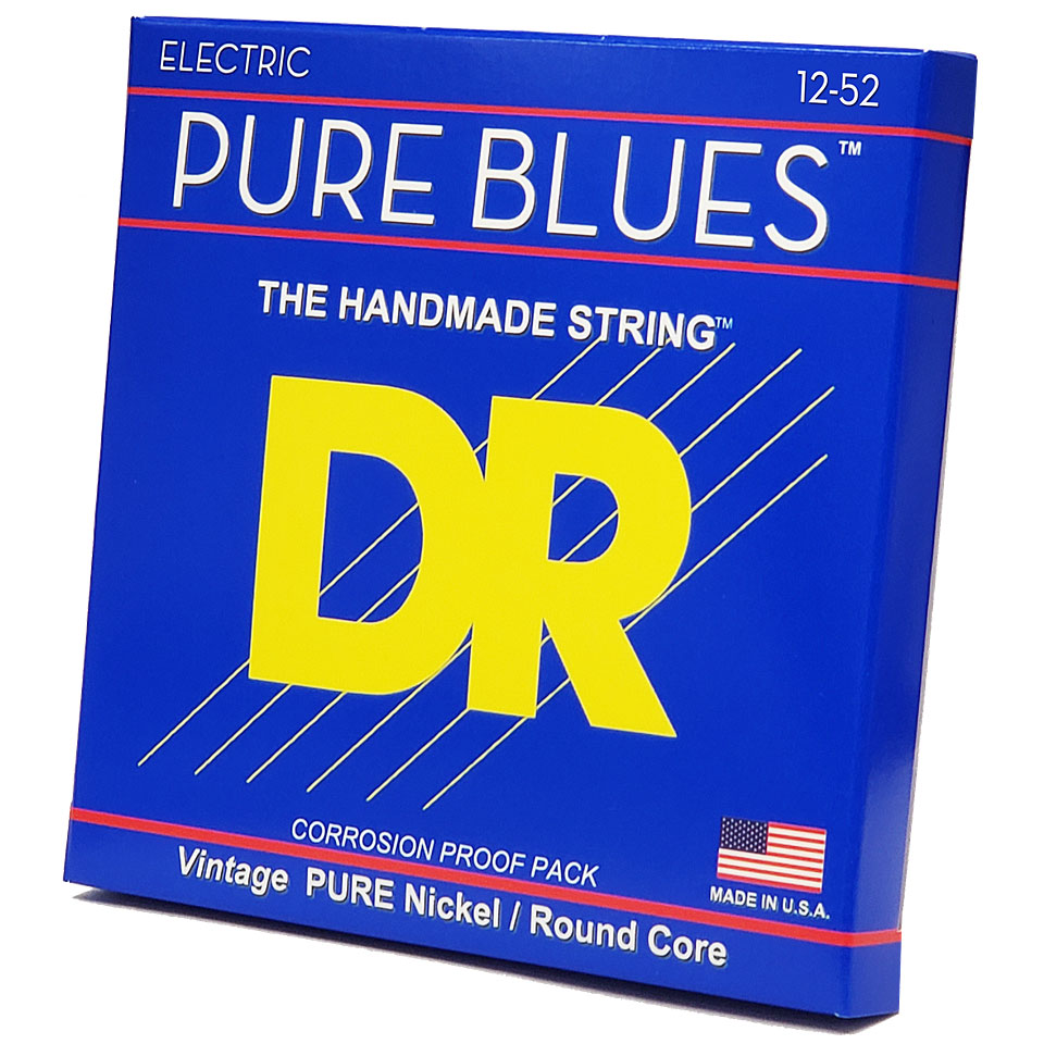 DR Strings Pure Blues PHR-12 Extra Heavy .012-052 Saiten E-Gitarre DR Strings Pure Blues PHR-12 Extra Heavy .012-052 Saiten E-Gitarre von DR Strings