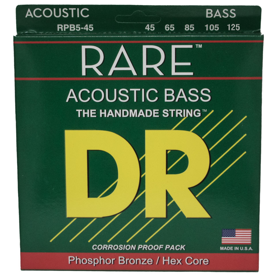 DR Strings Rare RPB5-45 Saiten Akustikbass DR Strings Rare RPB5-45 Saiten Akustikbass von DR Strings