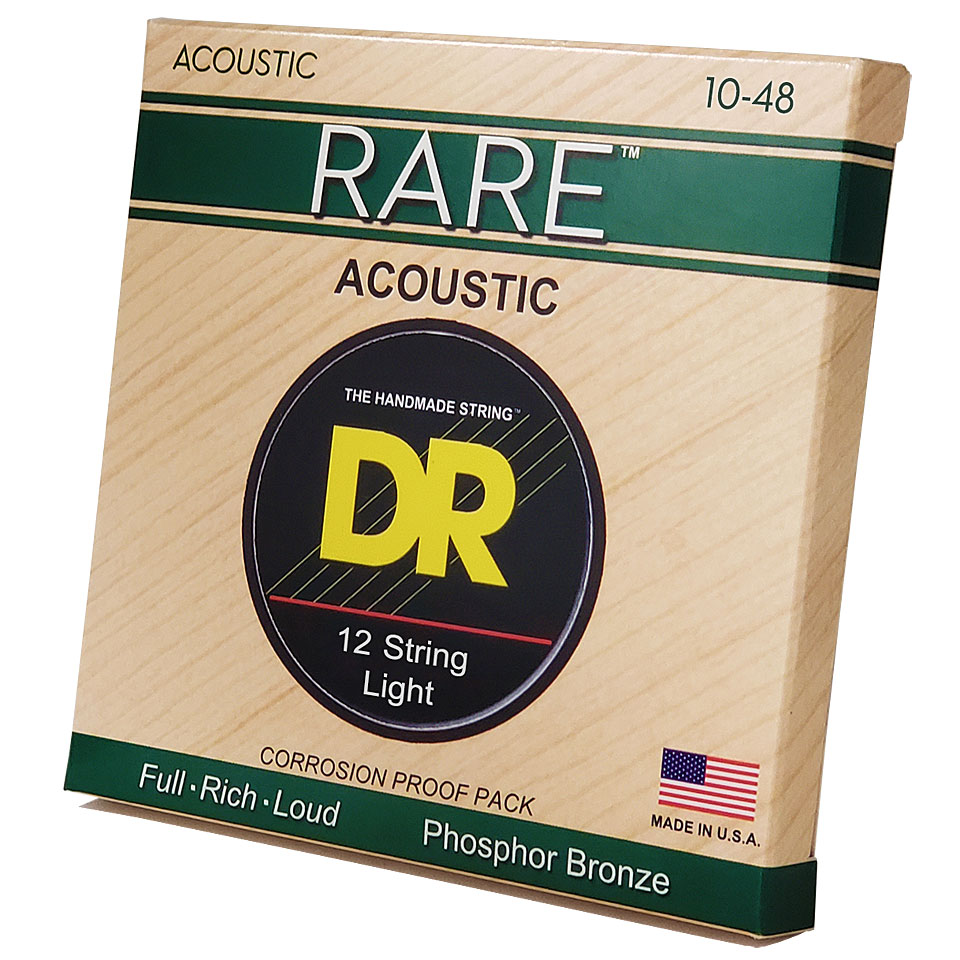 DR Strings Rare RPL-10/12 12 String Saiten Westerngitarre von DR Strings