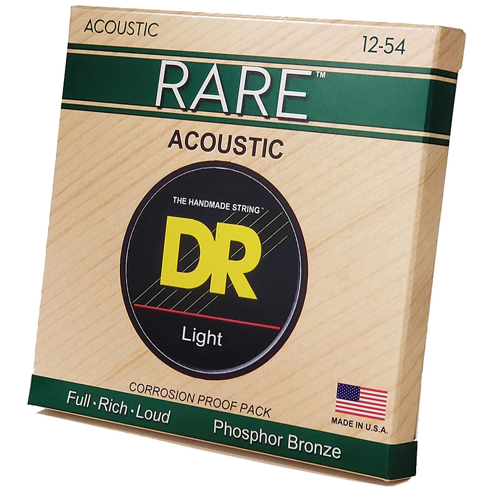 DR Strings Rare RPM-12 Light Saiten Westerngitarre DR Strings Rare RPM-12 Light Saiten Westerngitarre von DR Strings