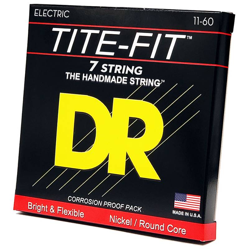 DR Strings Tite-Fit EH7-11 7-String Heavy .011-060 Saiten E-Gitarre von DR Strings