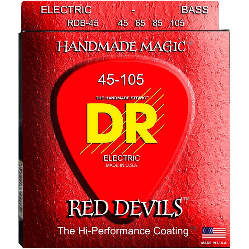 DR Strings Red Devils RDB-45 Saiten E-Bass von DR Strings