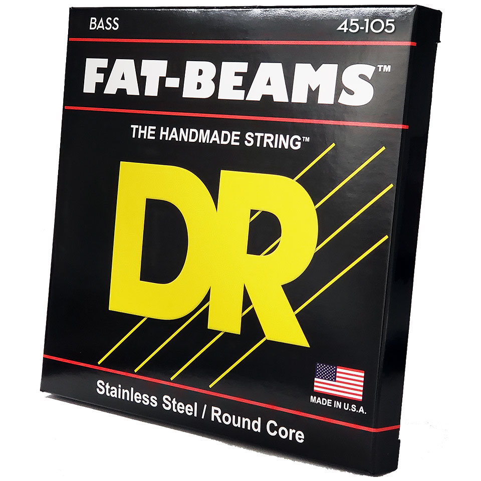 DR Strings Fat-Beams FB-45 .045-105 Saiten E-Bass DR Strings Fat-Beams FB-45 .045-105 Saiten E-Bass von DR Strings