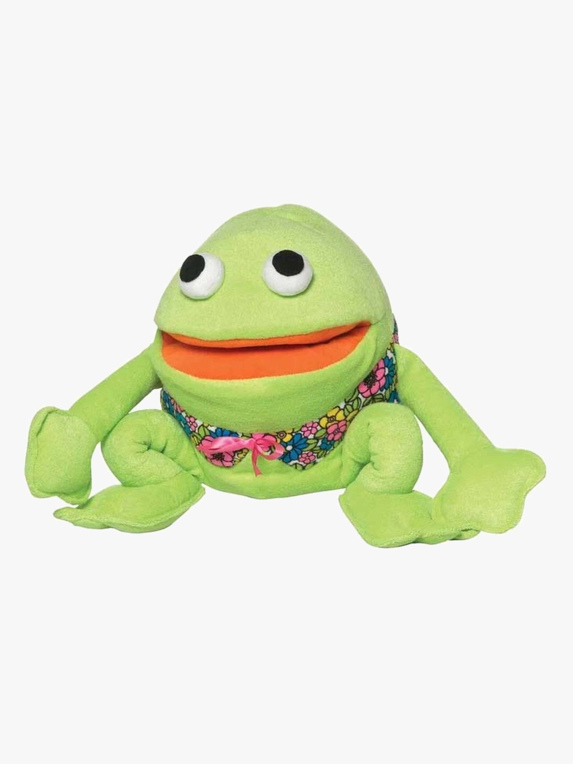 DR Handpuppe Frosch Kaj 24 cm DR Handpuppe Frosch Kaj 24 cm von DR