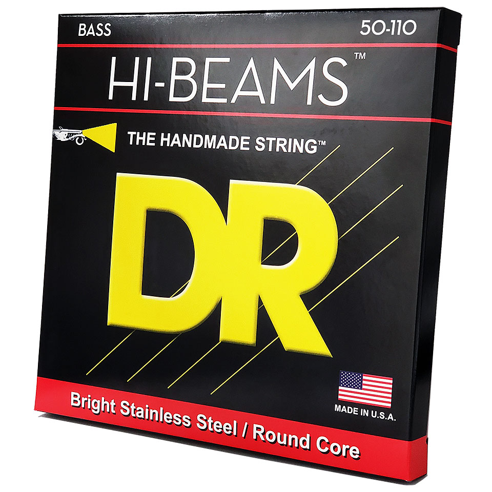 DR Strings Hi-Beams ER-50 .050-110 Saiten E-Bass DR Strings Hi-Beams ER-50 .050-110 Saiten E-Bass von DR Strings