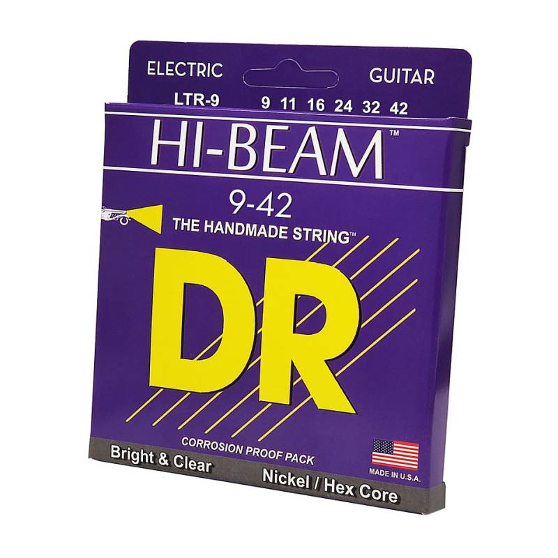 DR Strings Hi-Beams LTR-9 Lite Saiten E-Gitarre von DR Strings