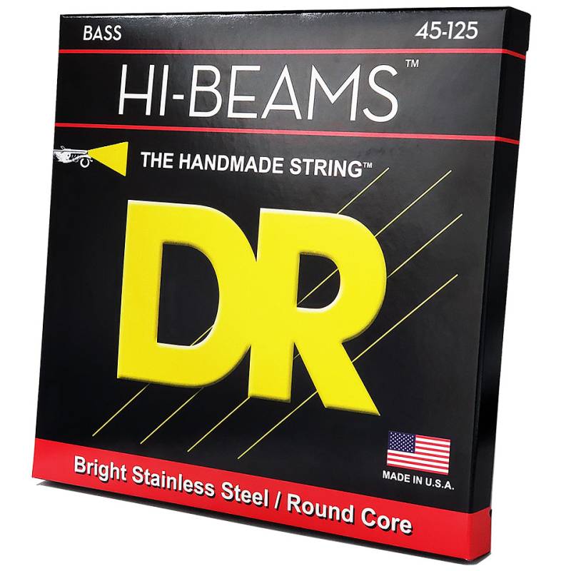 DR Strings Hi-Beams MR5-45 .045-125 Saiten E-Bass von DR Strings