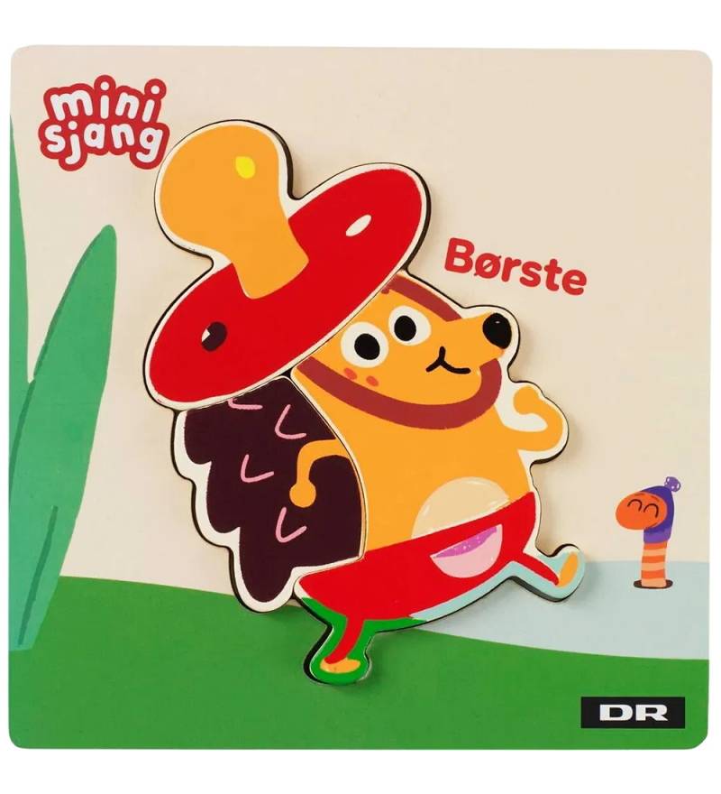 DR Holzpuzzle - 3 Teile - Bürste - DR - One Size - Puzzlespiele DR Holzpuzzle - 3 Teile - Bürste - DR - One Size - Puzzlespiele von DR