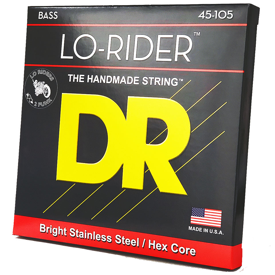 DR Strings Lo-Rider MH-45 .045-105 Saiten E-Bass DR Strings Lo-Rider MH-45 .045-105 Saiten E-Bass von DR Strings