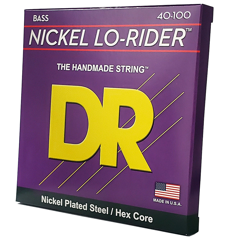 DR Strings Lo-Rider NLH40 .040-100 Saiten E-Bass DR Strings Lo-Rider NLH40 .040-100 Saiten E-Bass von DR Strings