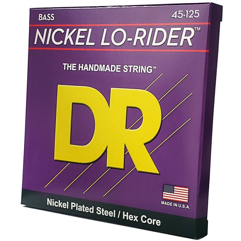 DR Strings Lo-Rider NMH5-45 .045-125 Saiten E-Bass von DR Strings