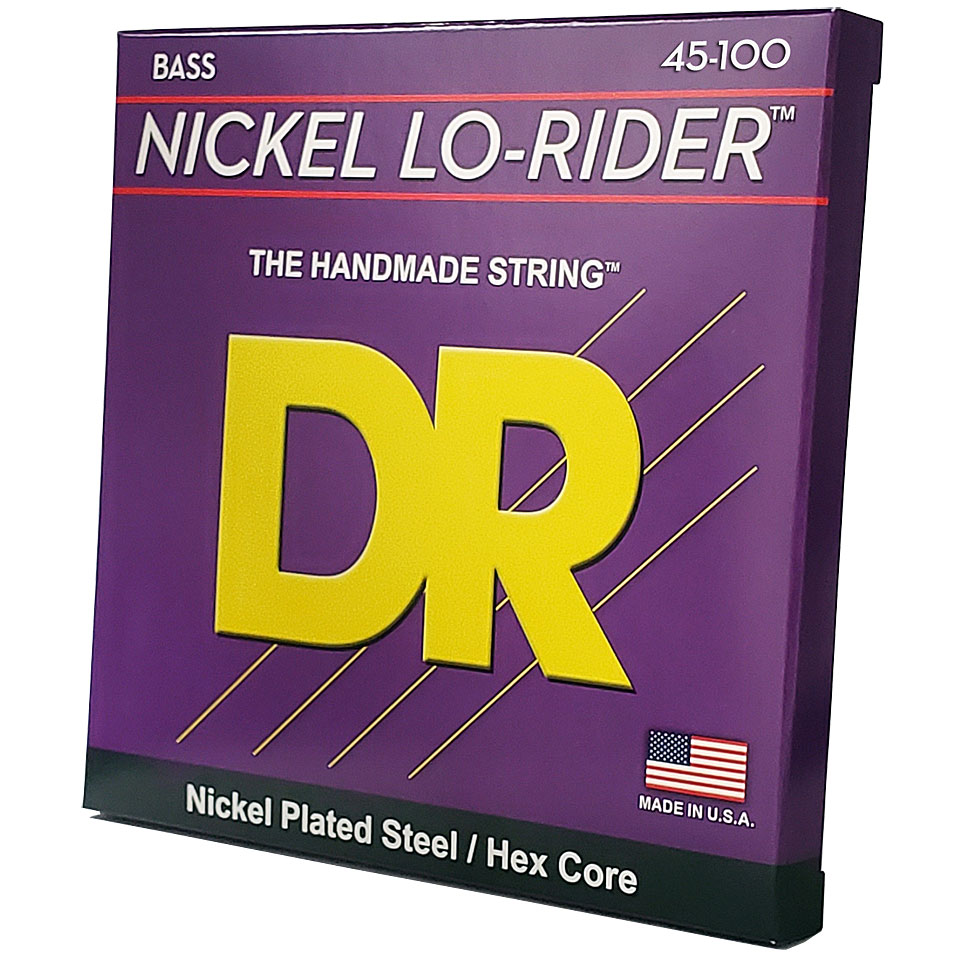 DR Strings Lo-Rider NMLH-45 .045-100 Saiten E-Bass DR Strings Lo-Rider NMLH-45 .045-100 Saiten E-Bass von DR Strings